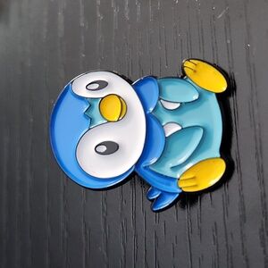 Pokemon Piplup Enamel Pin